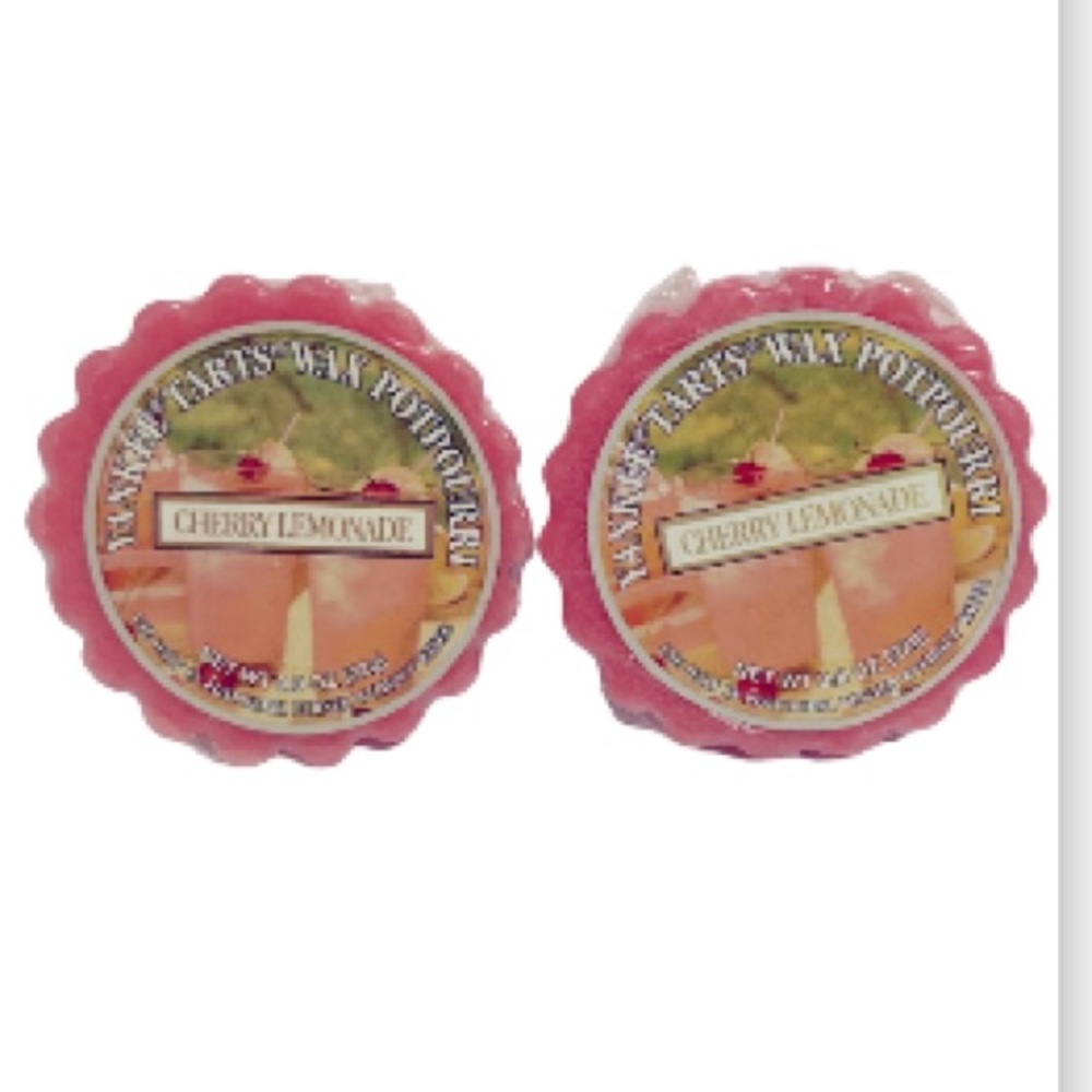 2 Yankee Candle Tarts CHERRY LEMONADE NEW 0.8 oz each